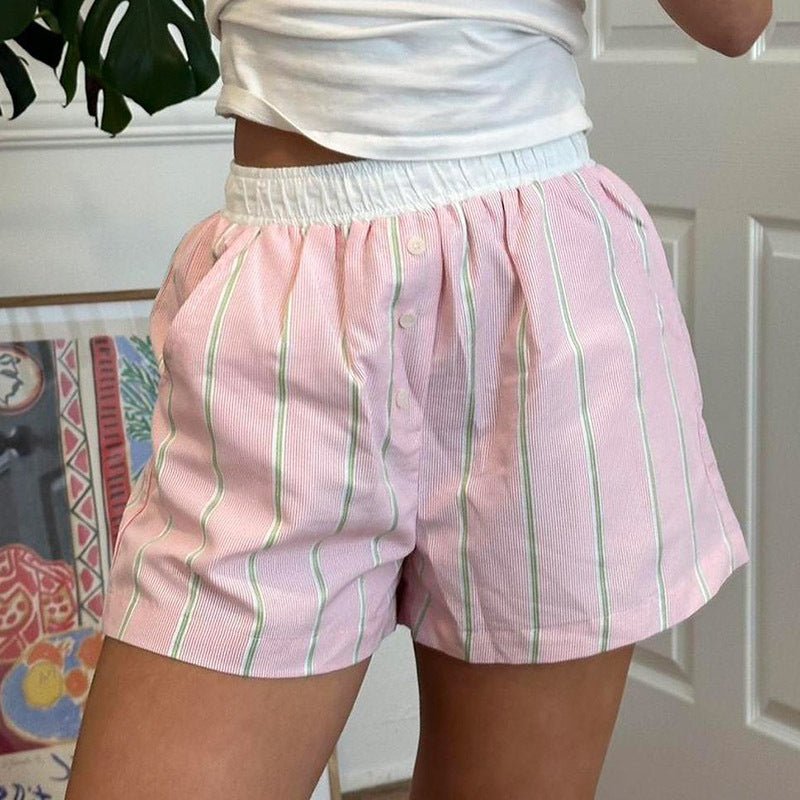 Liesel Gestreifte Popeline-Boxershorts