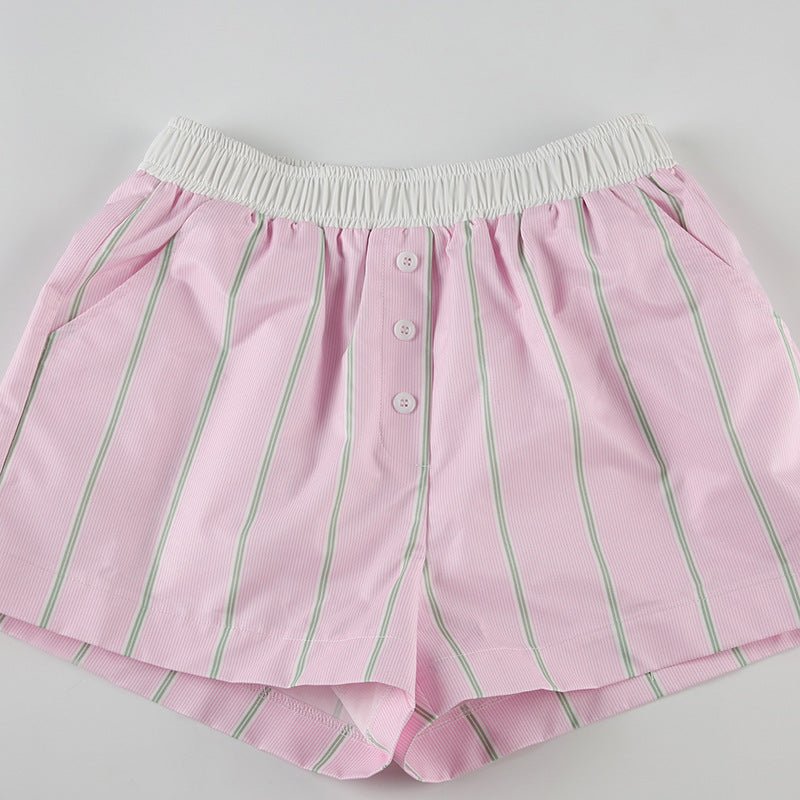 Liesel Gestreifte Popeline-Boxershorts