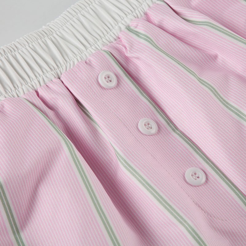 Liesel Gestreifte Popeline-Boxershorts