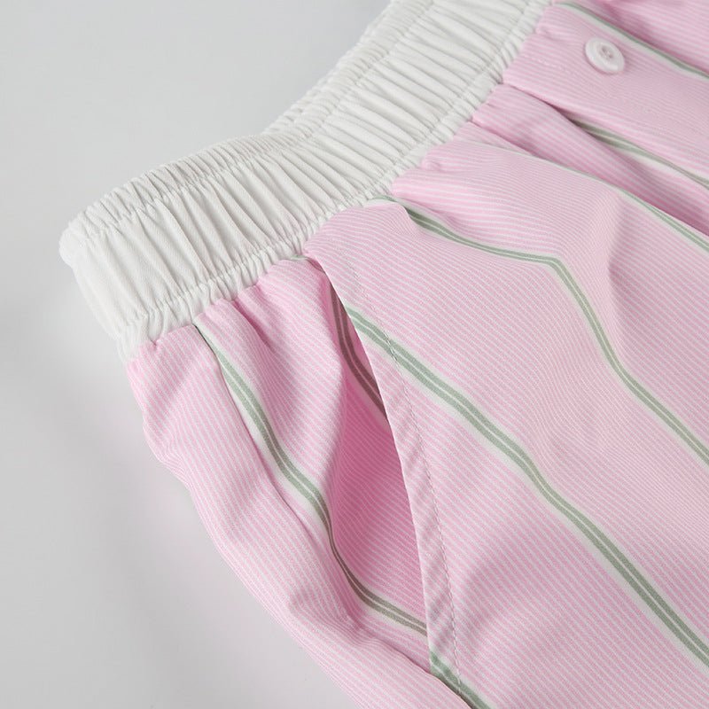 Liesel Gestreifte Popeline-Boxershorts