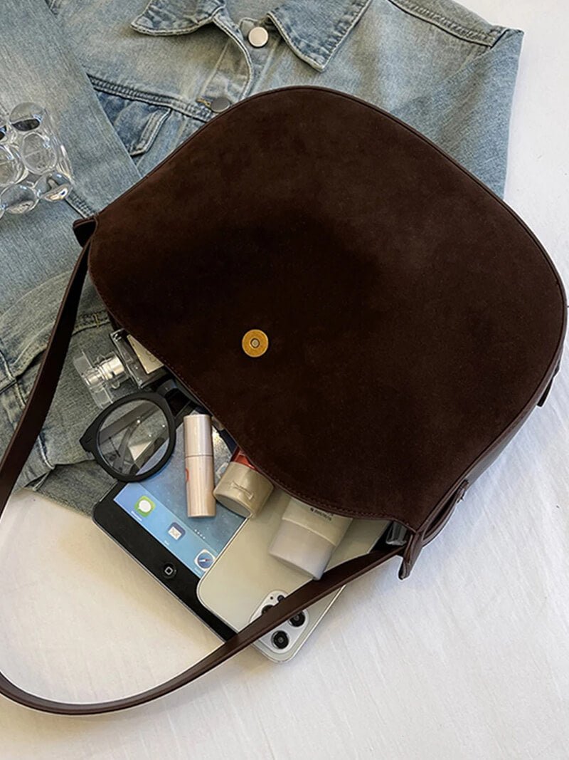 Lily Tasche aus Wildlederimitat