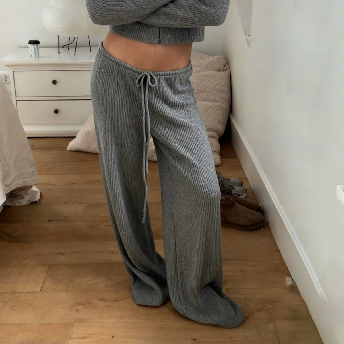 Lorena Gestrickte Loungehose