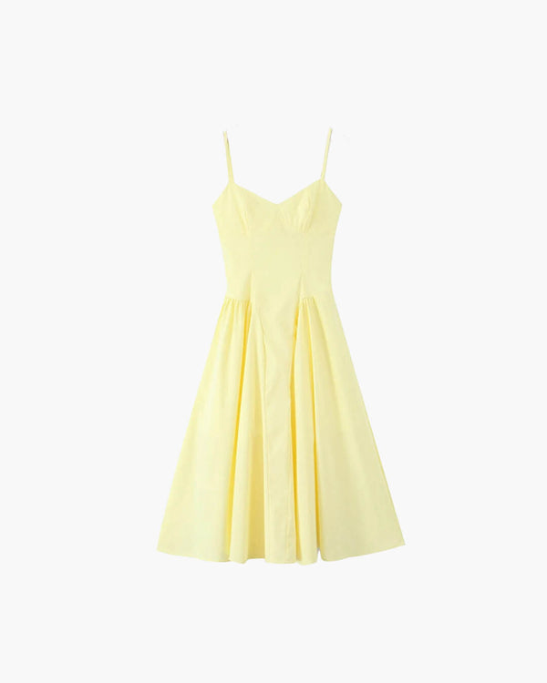 Luciana Träger-Midikleid mit Mieder