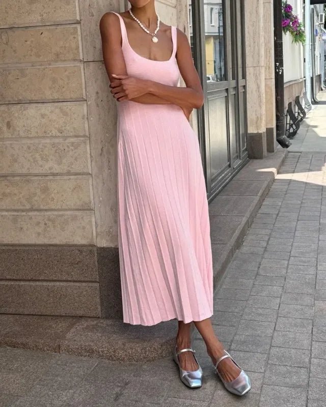 Lucy Strickkleid mit Trägern