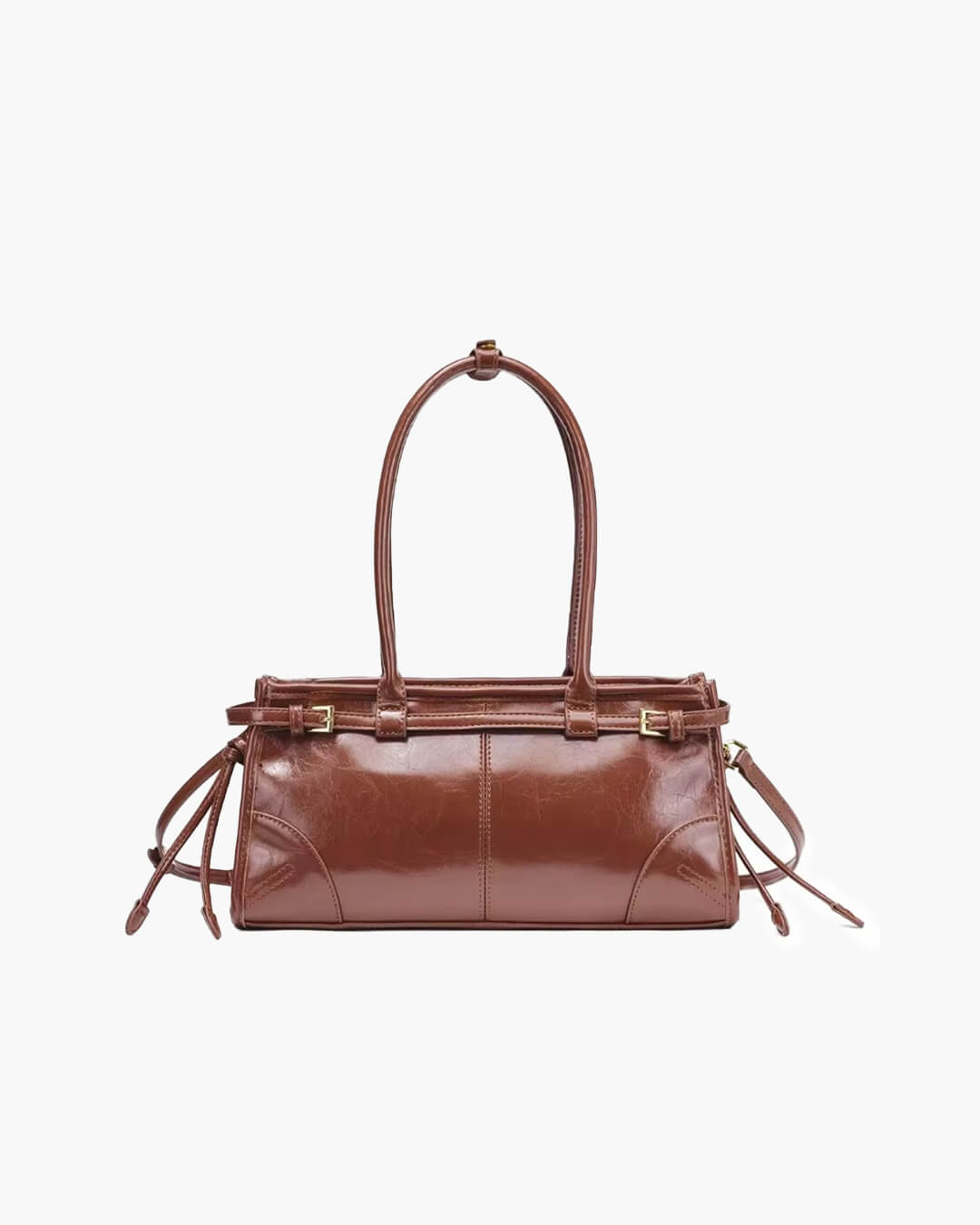 Luna Schultertasche mit Gürteldetail