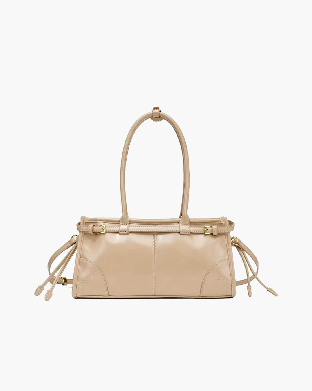 Luna Schultertasche mit Gürteldetail