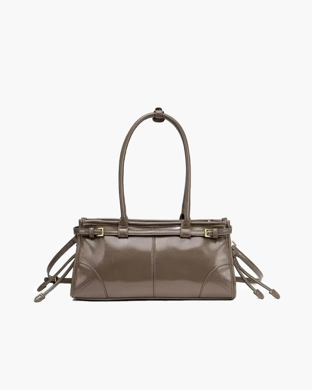 Luna Schultertasche mit Gürteldetail