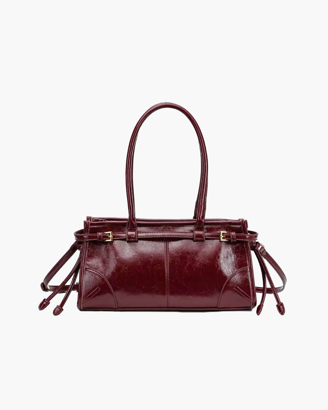 Luna Schultertasche mit Gürteldetail