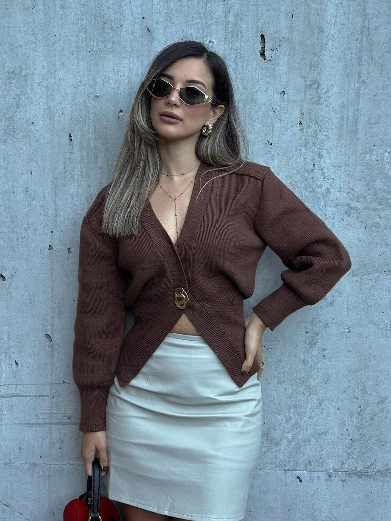 Lyra Strick-Cardigan