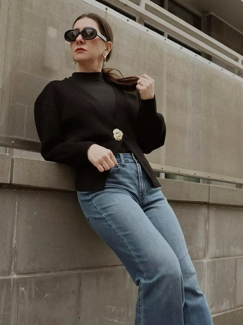 Lyra Strick-Cardigan