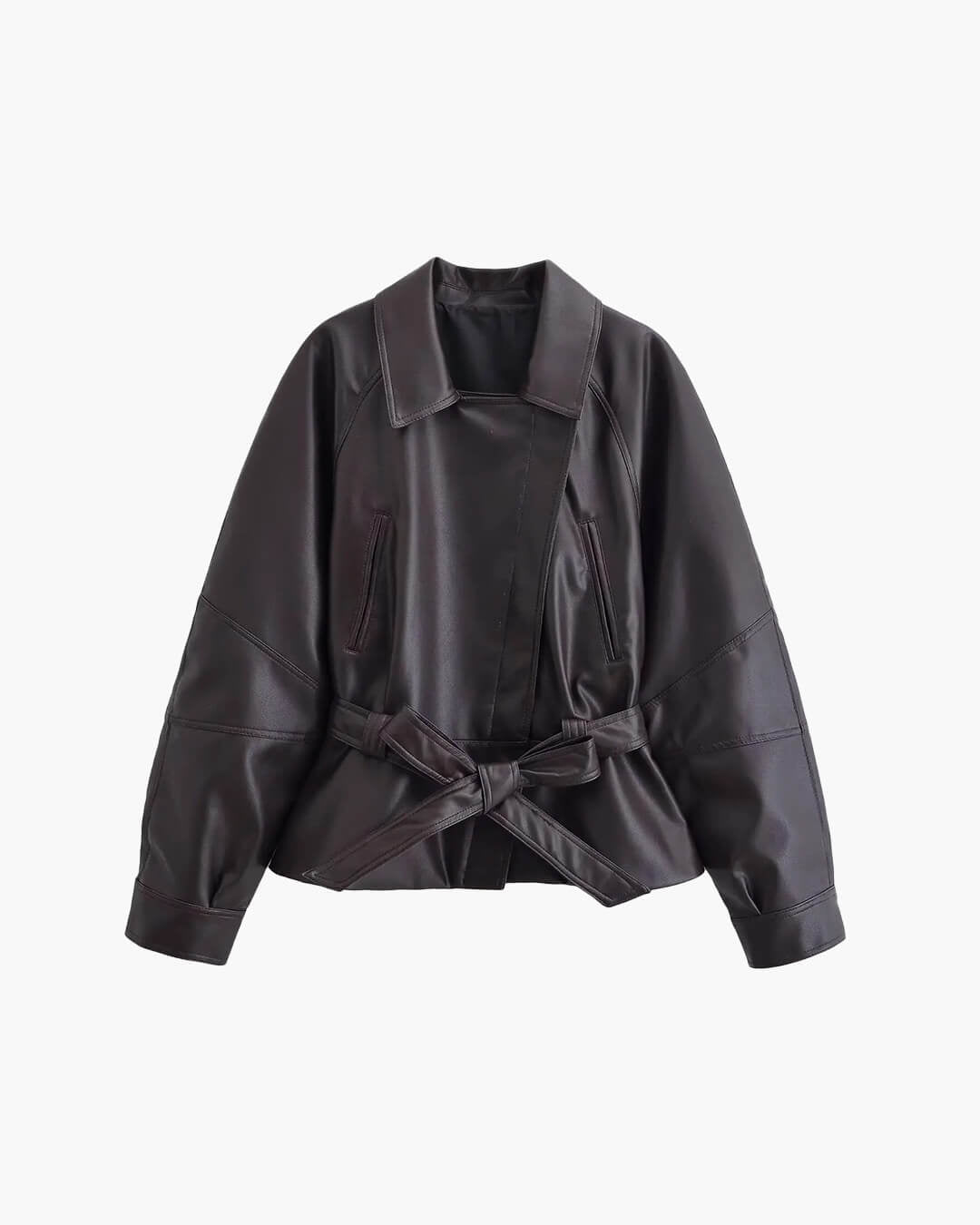 Maggie Motorradjacke aus Kunstleder