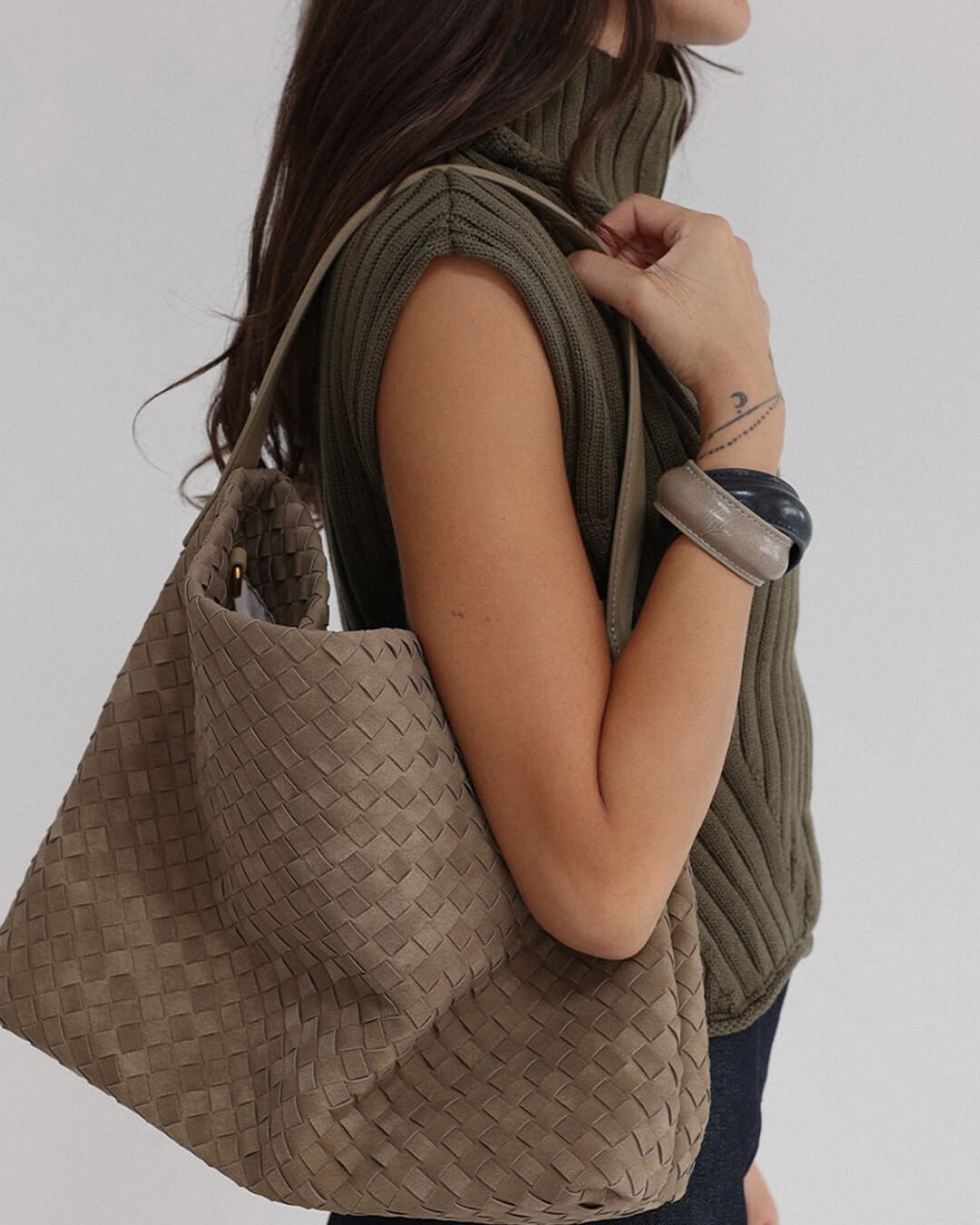 Marceline Tote-Bag aus Wildleder