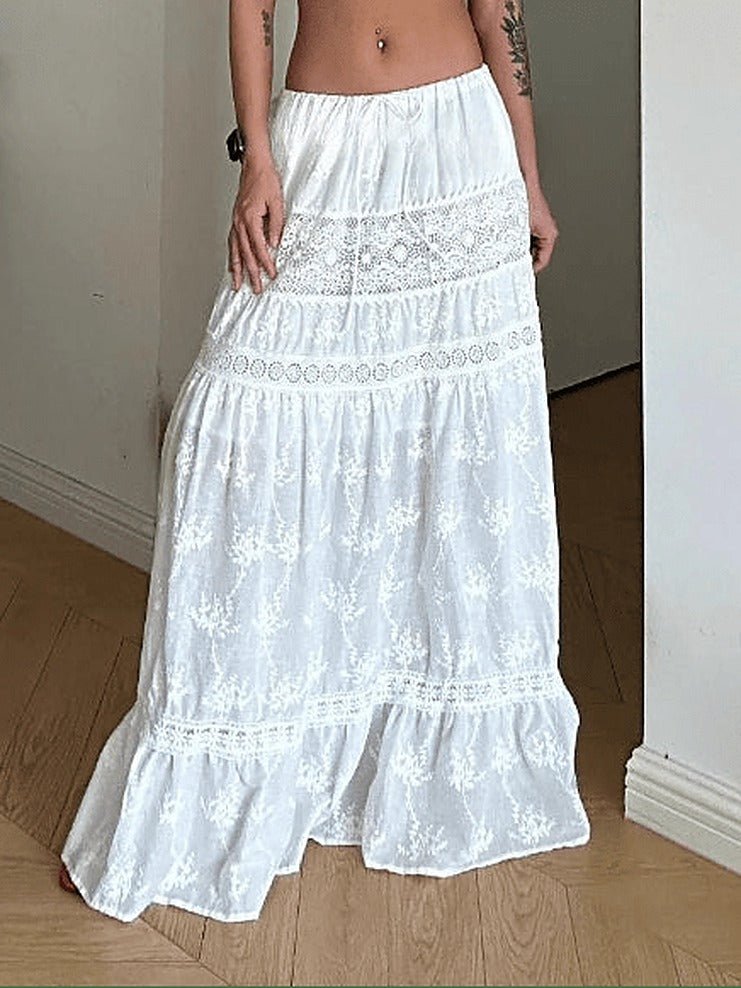 Margot Boho-Set aus Crop-Top und Maxirock