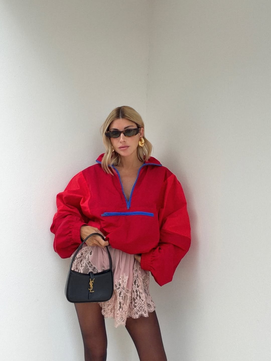 Margot Half-Zip Windbreaker Jacket