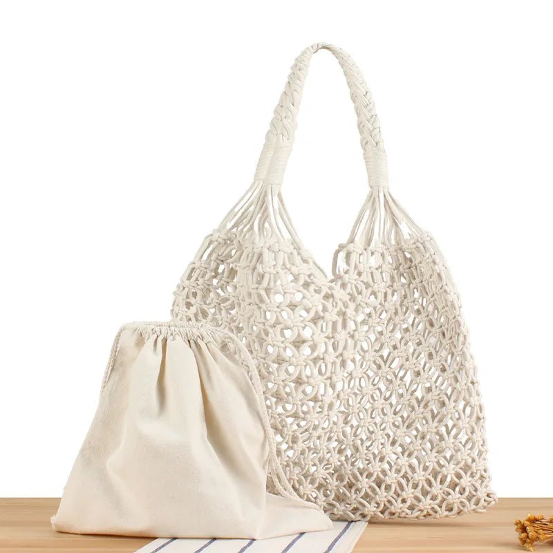 Margot geflochtene Strandtasche