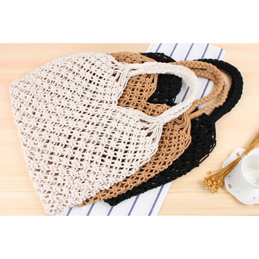 Margot geflochtene Strandtasche