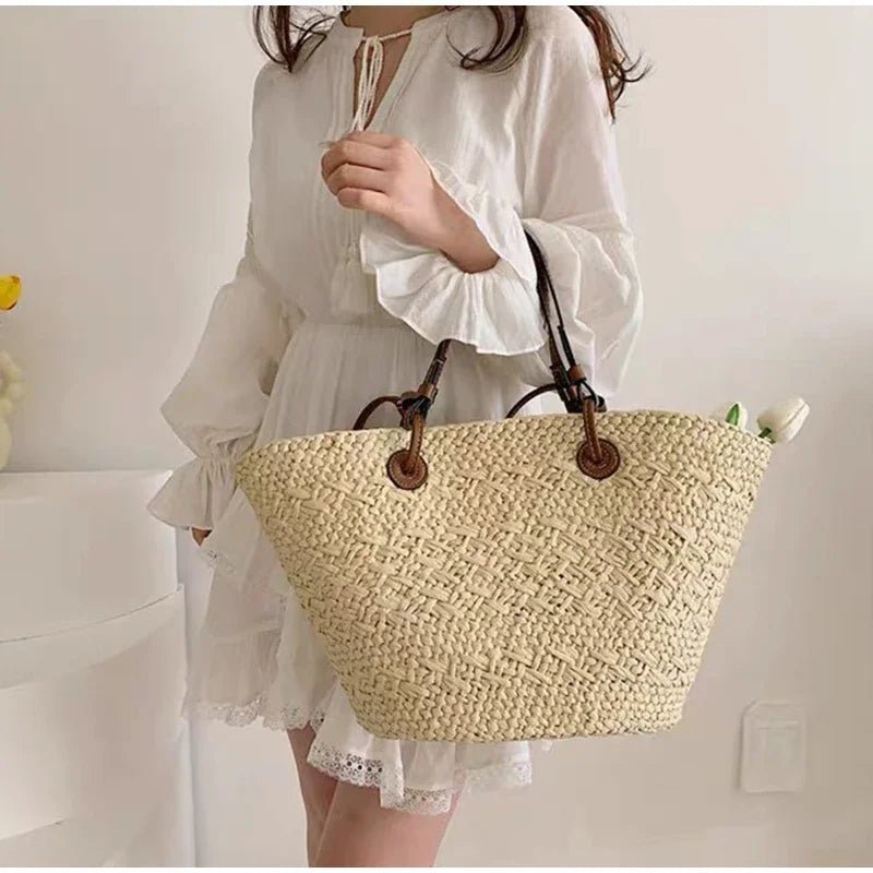 Margot Geflochtener Sommer-Shopper