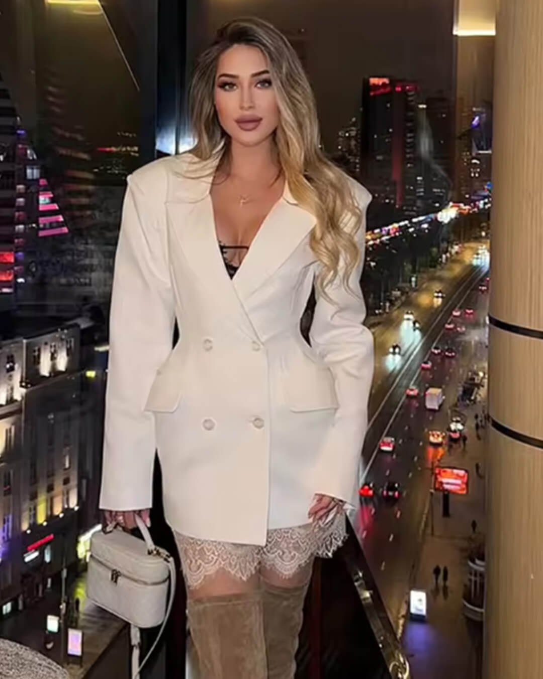 Mariana Double Breasted Mini Dress