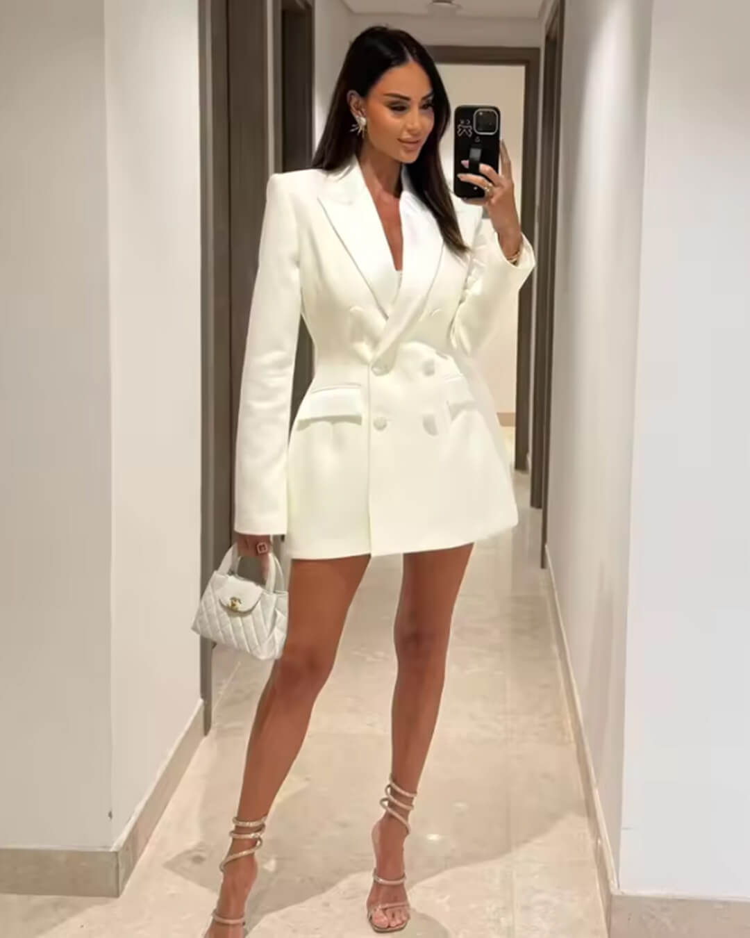 Mariana Double Breasted Mini Dress