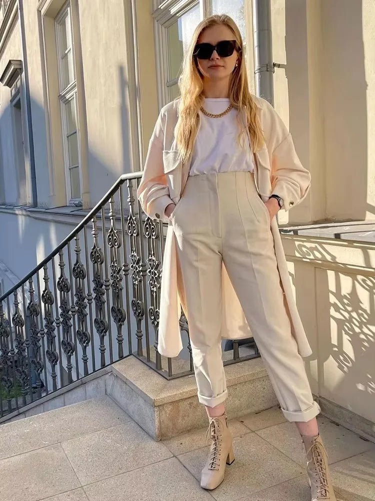 Sofia High Waist Pencil Pants
