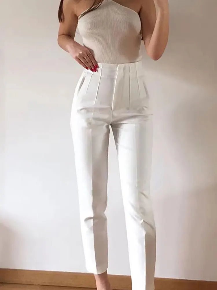 Sofia High Waist Pencil Pants