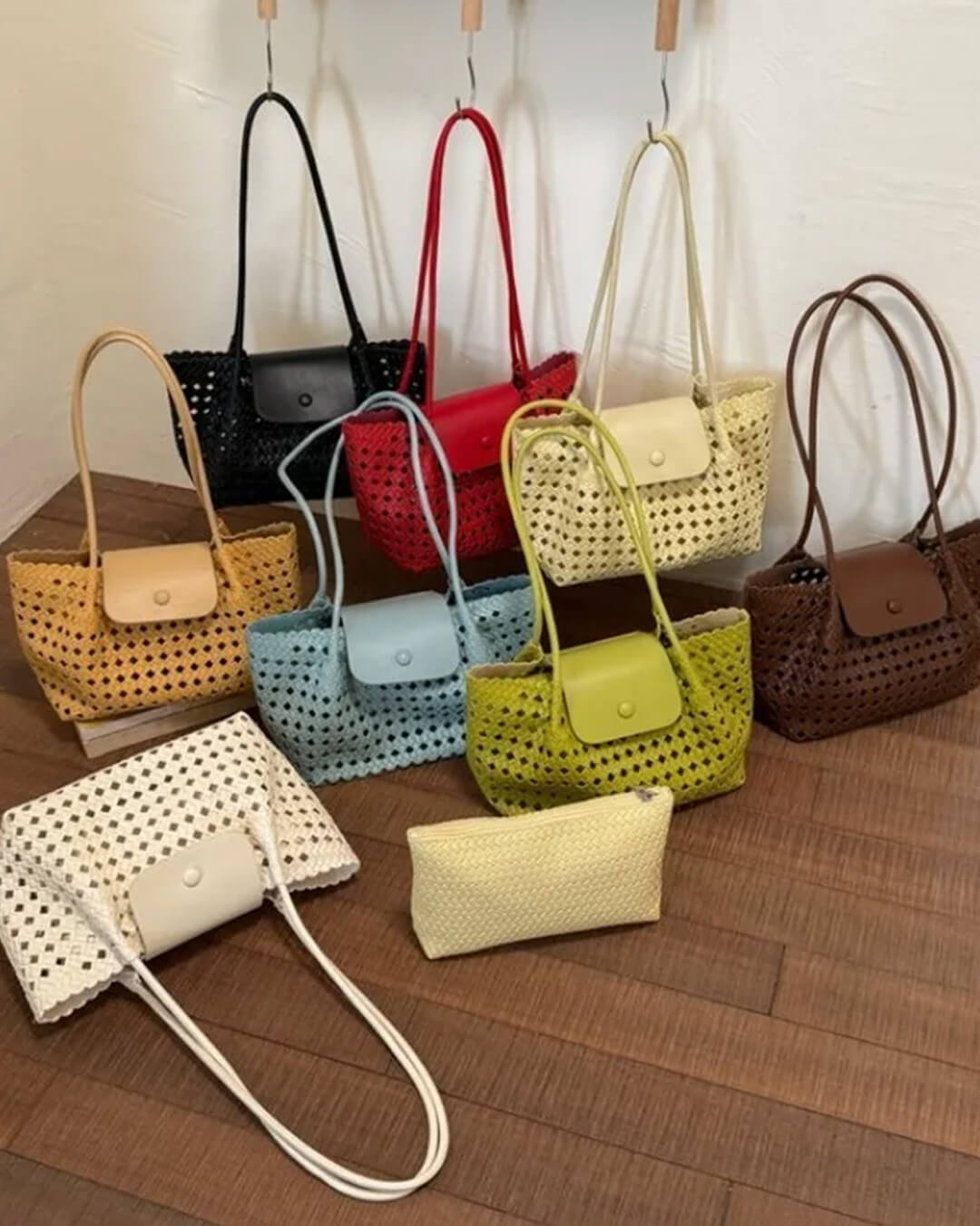 Marina Geprägte Schultertasche