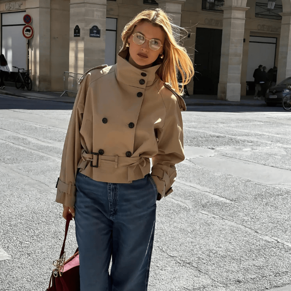 Marlene Kurzer Trenchcoat