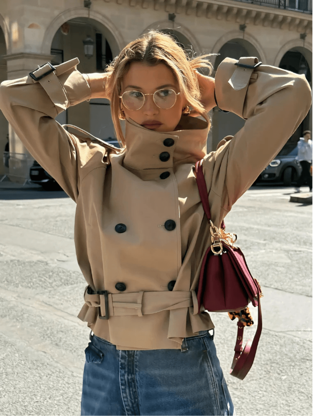 Marlene Kurzer Trenchcoat