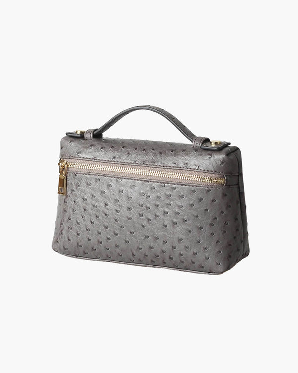 Marlene Tasche mit Straußenmuster