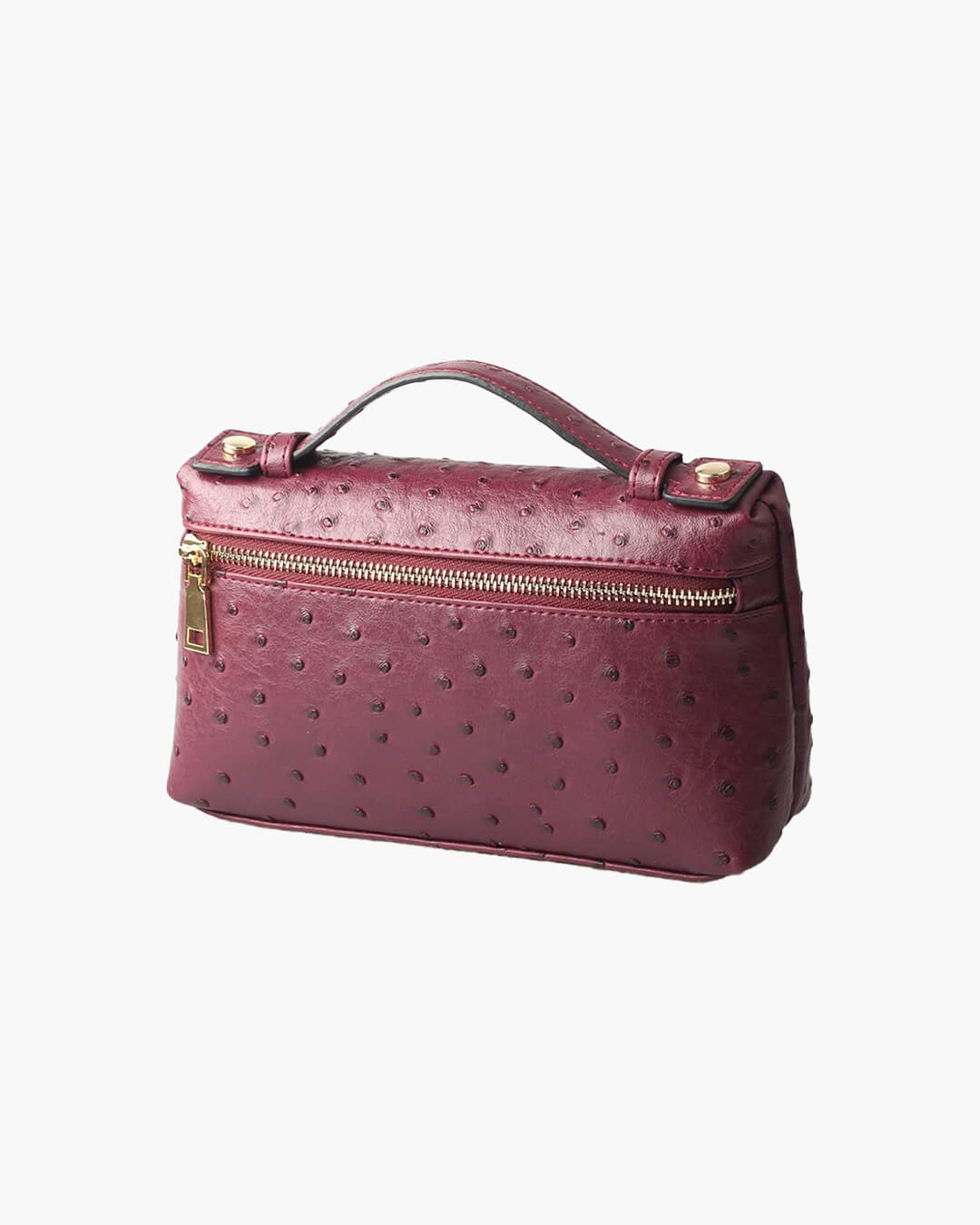 Marlene Tasche mit Straußenmuster