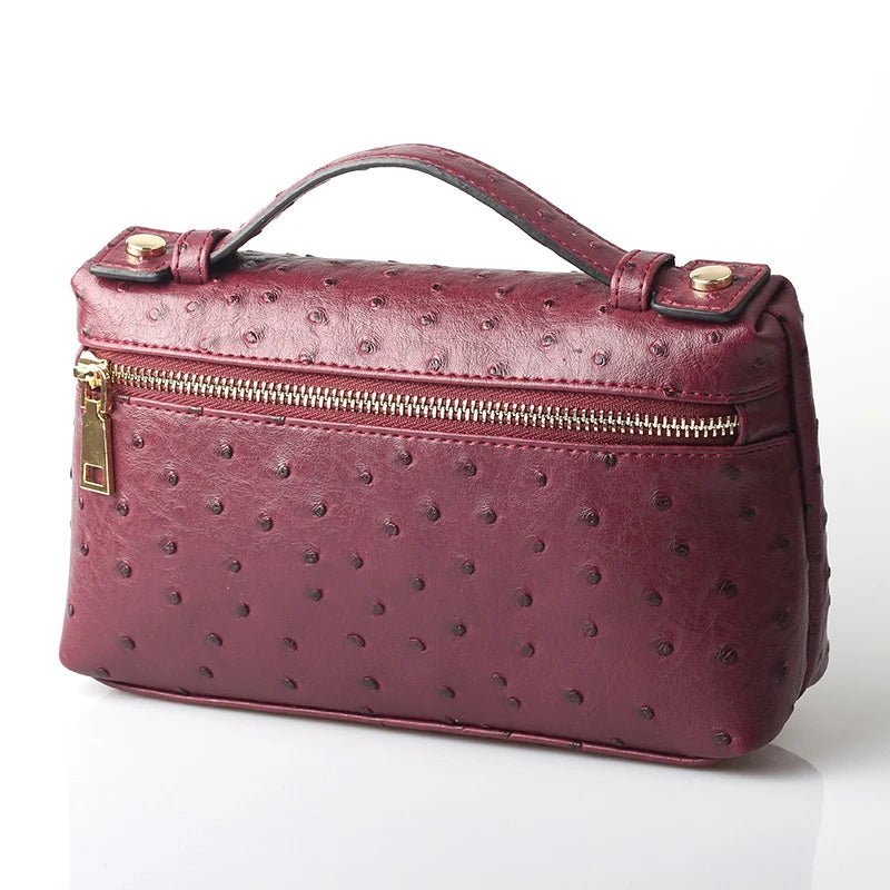 Marlene Tasche mit Straußenmuster