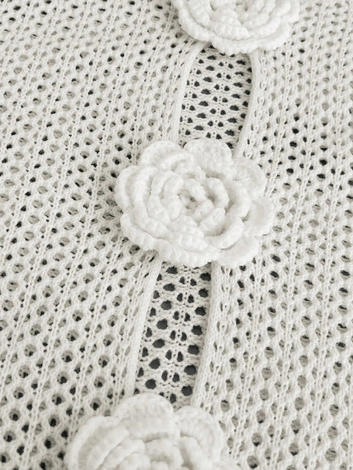 Marley Flower Crochet Cover-Up