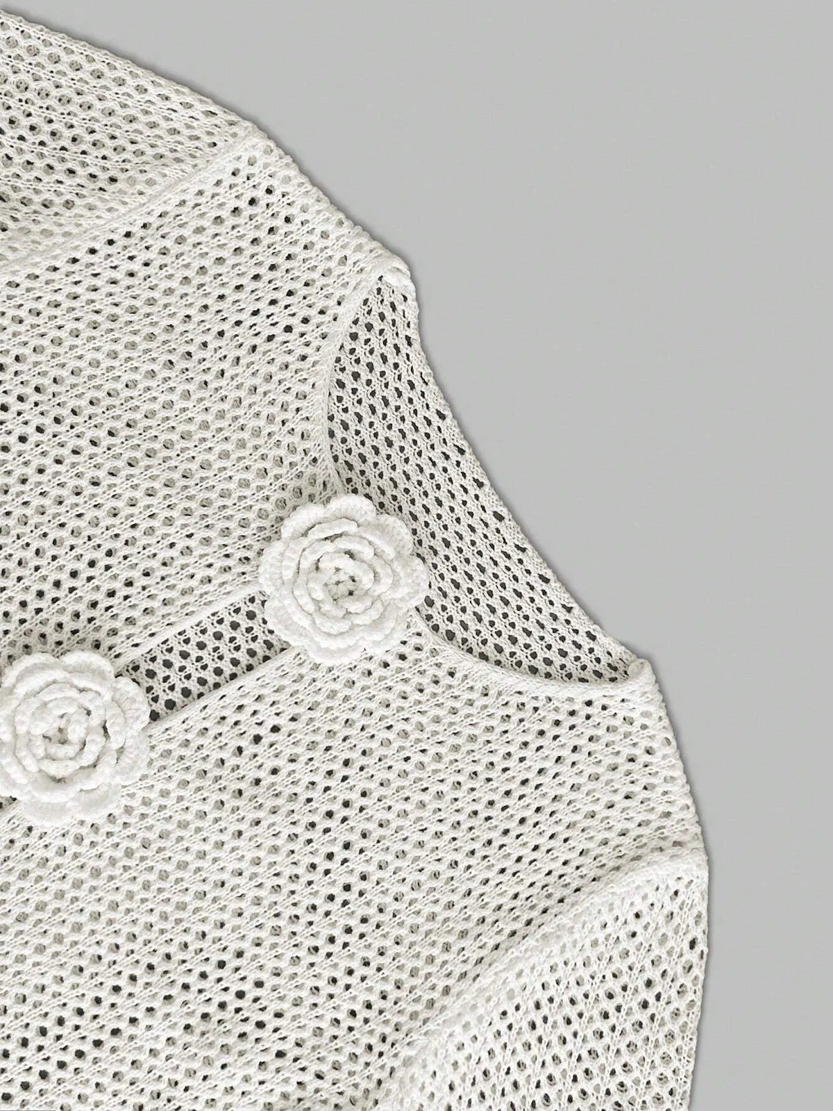 Marley Flower Crochet Cover-Up