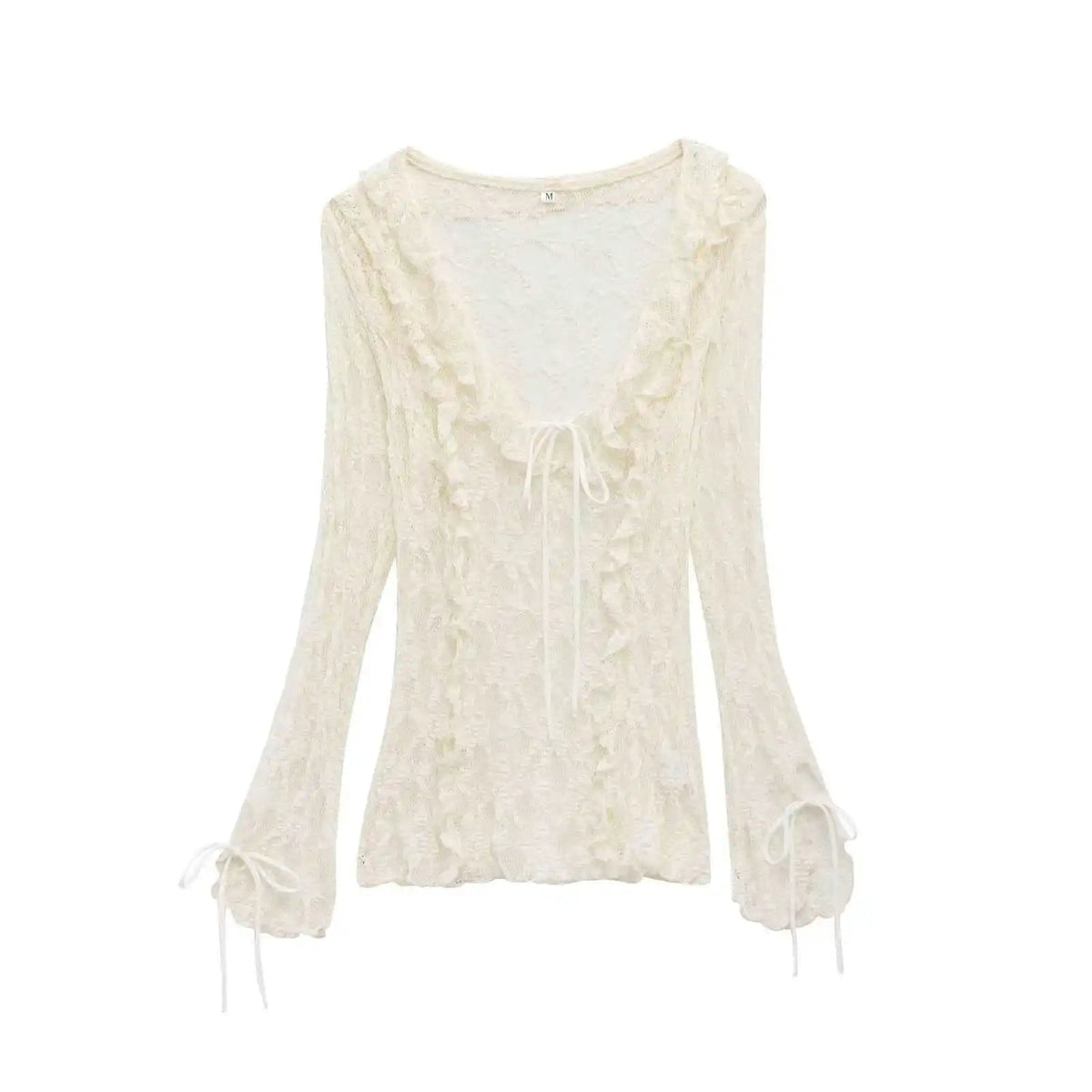 Mary Layered Lace Collar Top