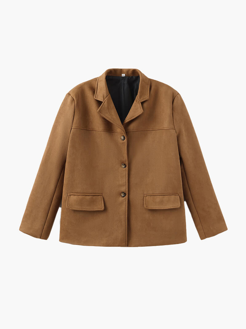 Matilda-Jacke aus Kunstwildleder