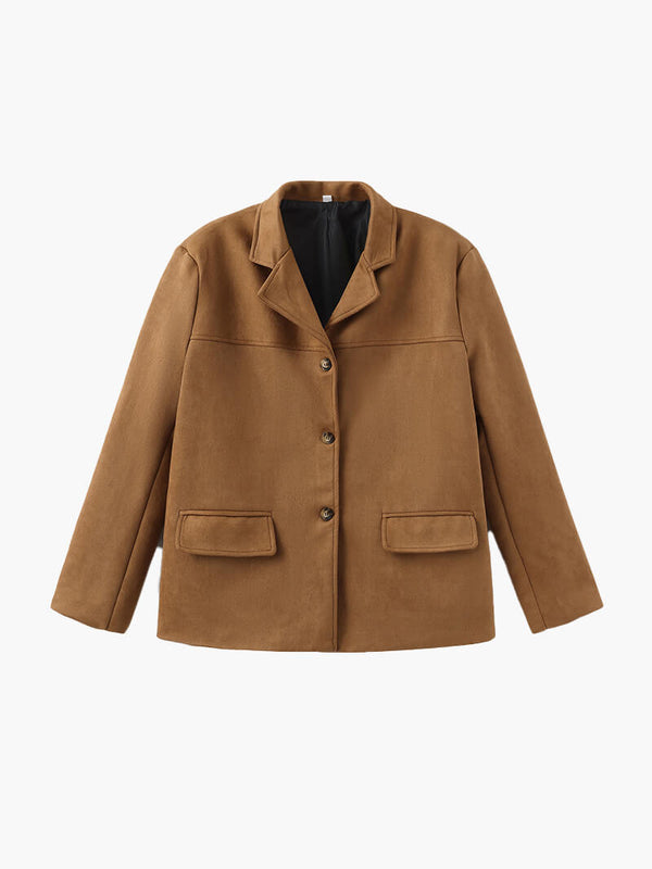Matilda-Jacke aus Kunstwildleder
