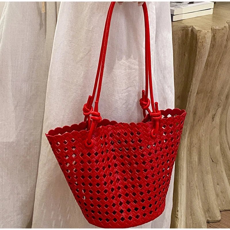 Matilde Geflochtene Beuteltasche