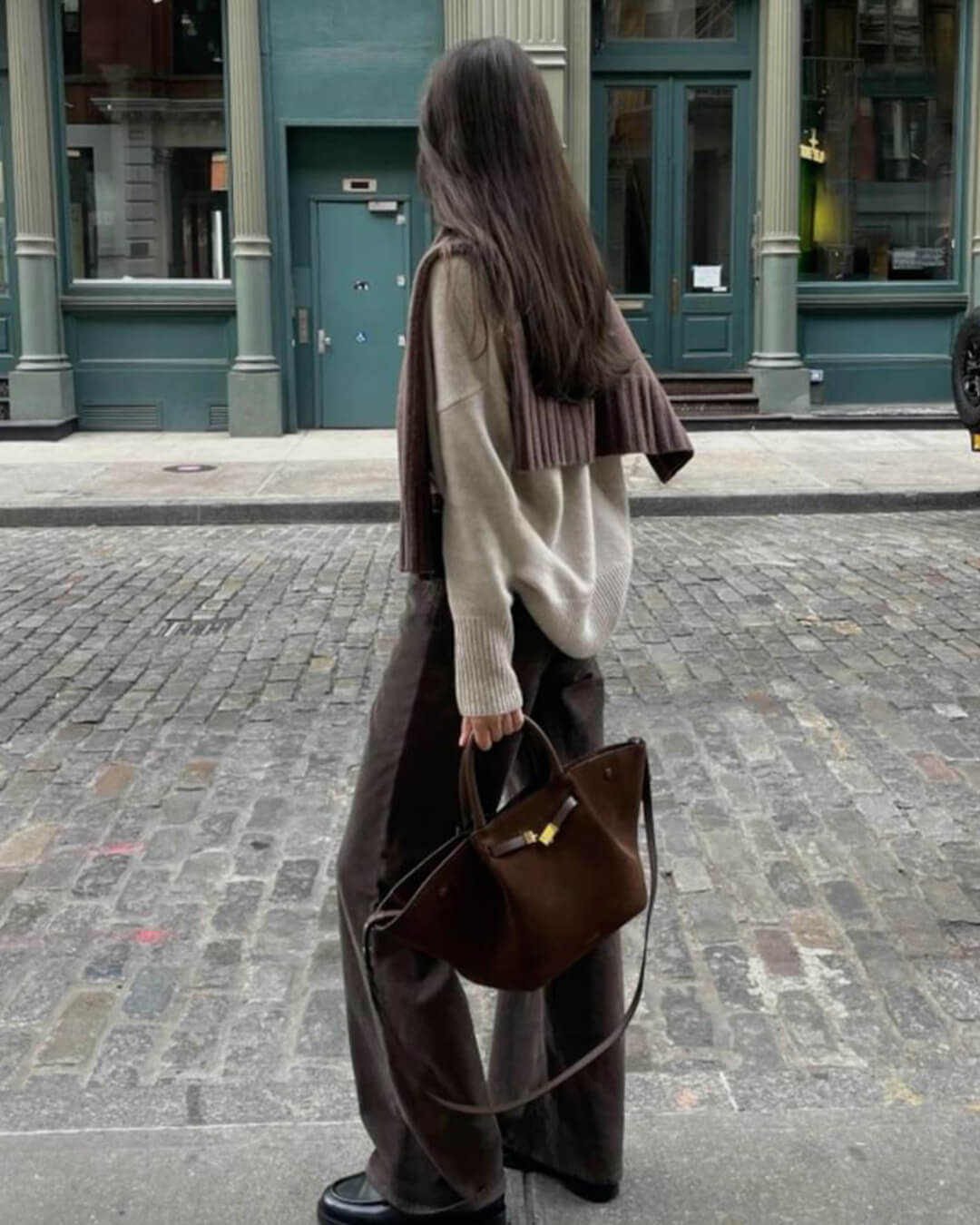 Melanie Wildledertasche