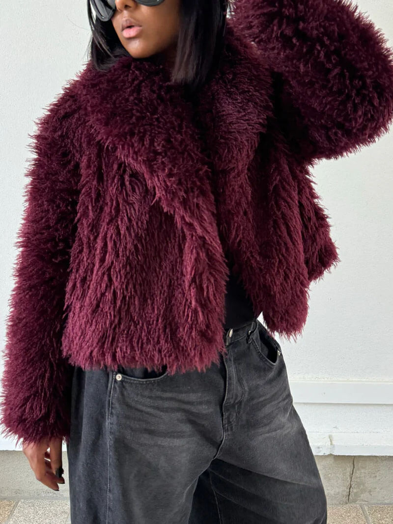 Mia Kunstpelzjacke