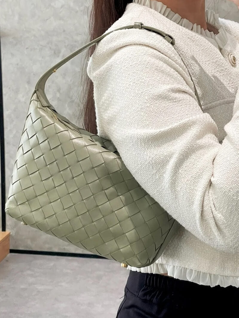 Mica Mini-Geflecht-Tasche