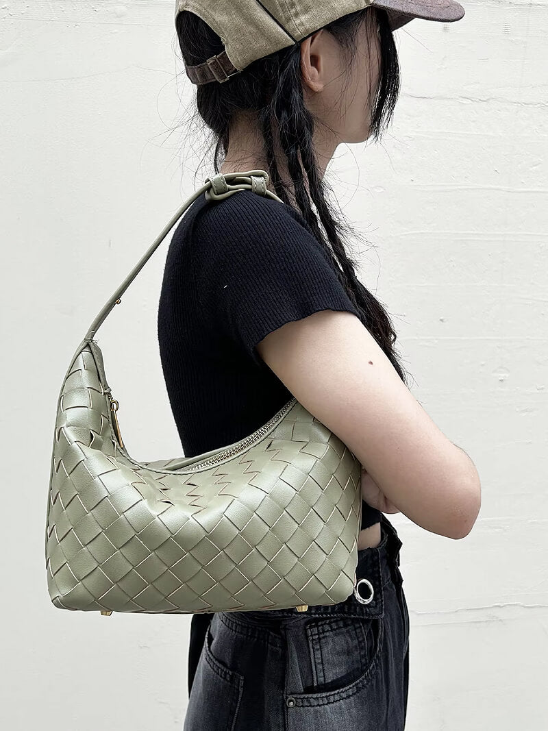 Mica Mini-Geflecht-Tasche