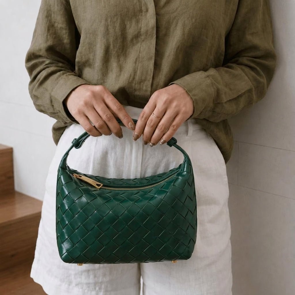 Mica Mini-Geflecht-Tasche