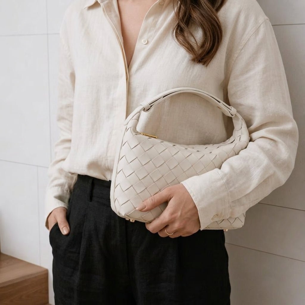 Mica Mini-Geflecht-Tasche
