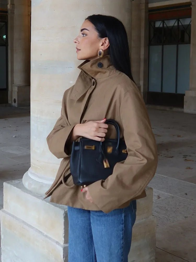 Minerva Lace Up Drawstring Jacket