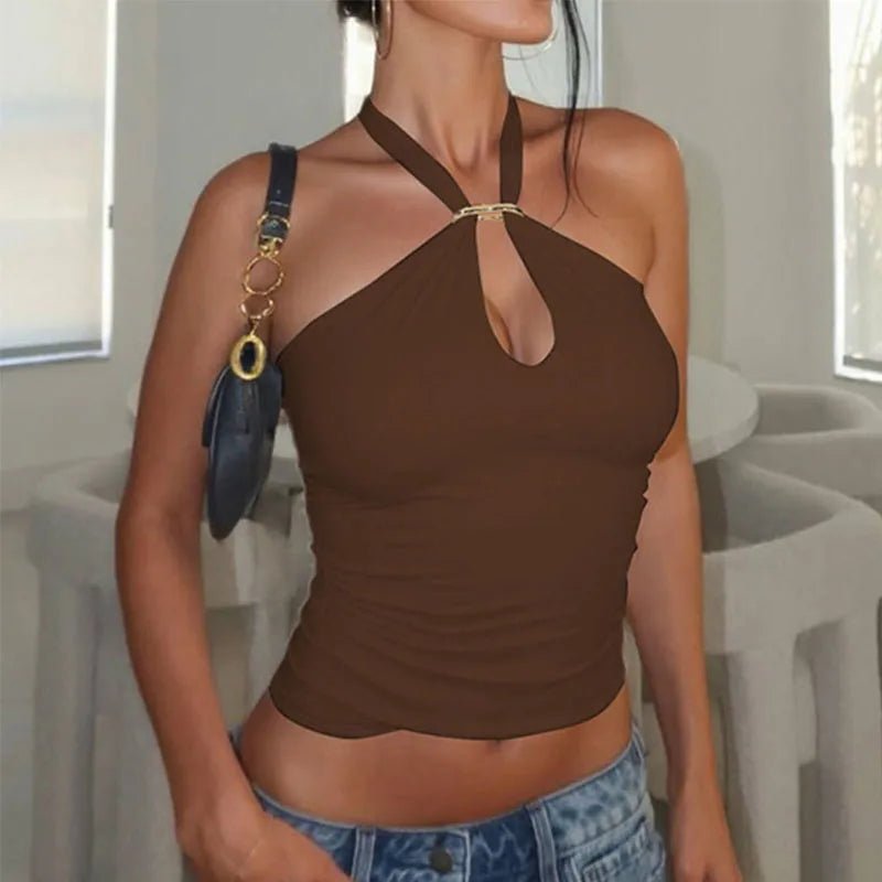 Miranda Rückenfreies Bandeau-Crop-Top