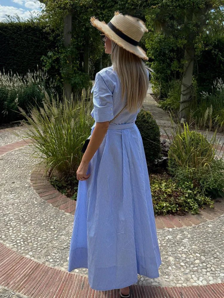 Mireille Hemdkleid mit Taillengürtel und Schleife