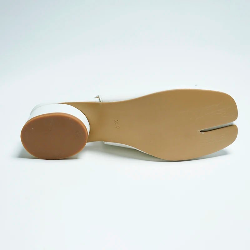 Miriam Ballerina-Mary-Jane-Pumps mit Zehenschlitz