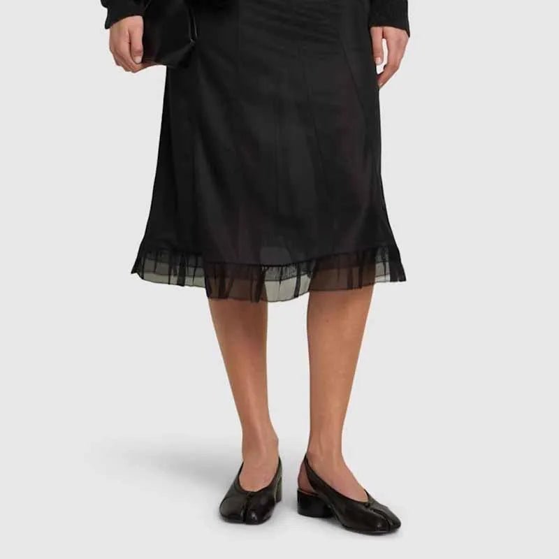 Miriam Ballerina-Mary-Jane-Pumps mit Zehenschlitz
