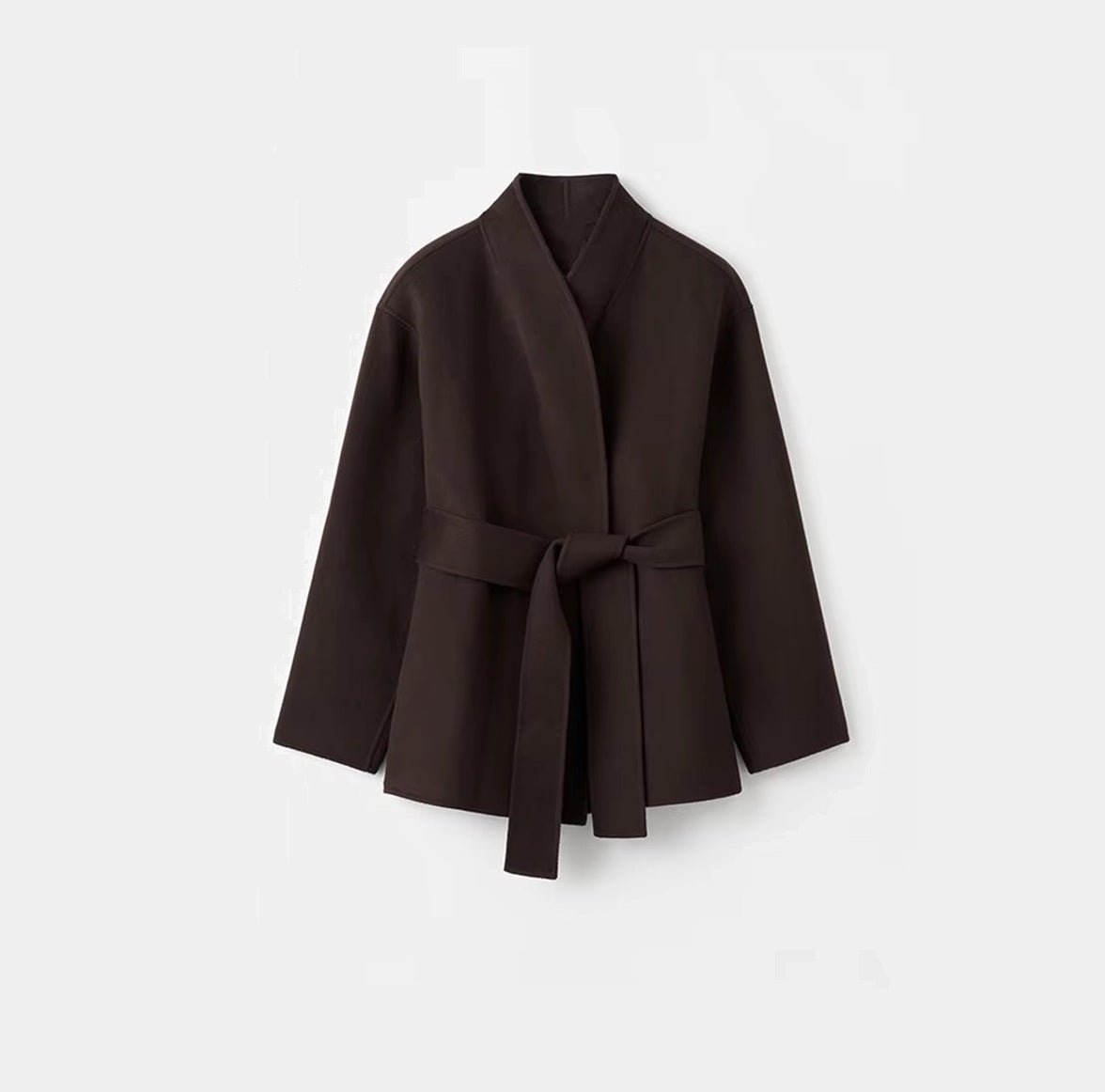 Monica Oversize-Wickelmantel mit Gürtel