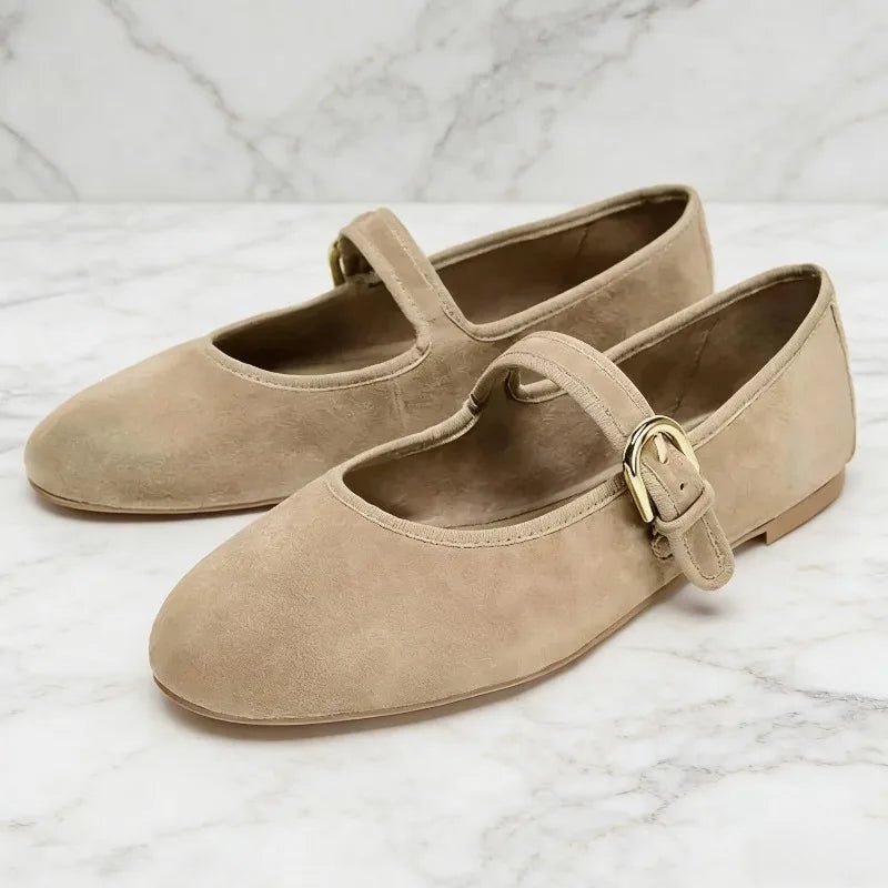 Morgana Ballerinas aus Wildleder